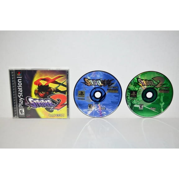 Pre-Owned Strider 2 - Complete in Box - Black Label - Tested - PS1 Playstation 1 PSX