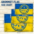 thumbnail image 6 of Flagwix Peace In The World Ukraine Grommet Flag THN3779GFv2 - 3x5 ft., With Flag Pole Rings, 6 of 6