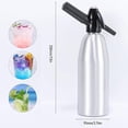 thumbnail image 2 of Máquina de flujo de soda, máquina de agua carbonatada con tanques de CO2, máquina de agua con gas, agua de soda y máquina de hacer cócteles, solución todo en uno (plata), 2 of 4