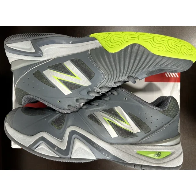 New Balance MC 1296 WG Gray Green Tennis Sneakers Shoes Men's Size 9.5