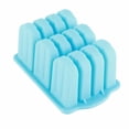 thumbnail image 3 of Molde De Hielo De Silicona De 12 Rejillas Con Tapa, Molde De Helado Plegable De Silicona De Alimentaria Para Oficina En Casa, 3 of 7