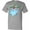 AC-Heather Grey, variant on I Want a Hippopotamus for Christmas Hippo in Santa Hat T-Shirt