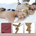 thumbnail image 5 of BestMassage Burgundy PU Portable Massage Table W/Free Carry Case U1 Bed Spa Facial, 5 of 5