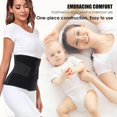 thumbnail image 3 of Abdominal Binder, Postpartum Belly Band With Lightweight Fabric And Breathable Material, Double Pull Mechanism Ensures Secure Compression For Women's, 3 of 5