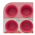 thumbnail image 4 of Molde Mainstays de Acero Inoxidable Rosa 12 Cupcakes, 4 of 4