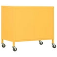 thumbnail image 3 of vidaXL Armoire de Rangement Jaune Moutarde 60x35x56 cm Acier, 3 of 5