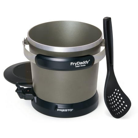 (NO POWER CORD) Presto FryDaddy Electric Deep Fryer, Black 05428