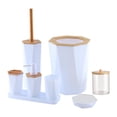 thumbnail image 1 of Juego de accesorios de baño, juego esencial de baño, vaso para cepillo de dientes, juegos de accesorios de baño para el hogar, dormitorio, encimera, un, 1 of 8