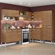 thumbnail image 2 of Cocina Integral Completa Esquinera Madesa 417cm Emilly Ice 01 - Marrón Madesa GCEM417001, 2 of 8