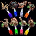thumbnail image 1 of Luces LED para dedos Party Favors, diseño de dinosaurio jurásico, 24 unidades, para niños, 1 of 7