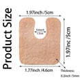 thumbnail image 4 of 30 piezas de almohadillas metatarsianas de fieltro en forma de U, almohadillas para el antepié, alivio del dolor, cojín para los pies, mantiene la protección contra el roce, adhesivo para za, 4 of 5