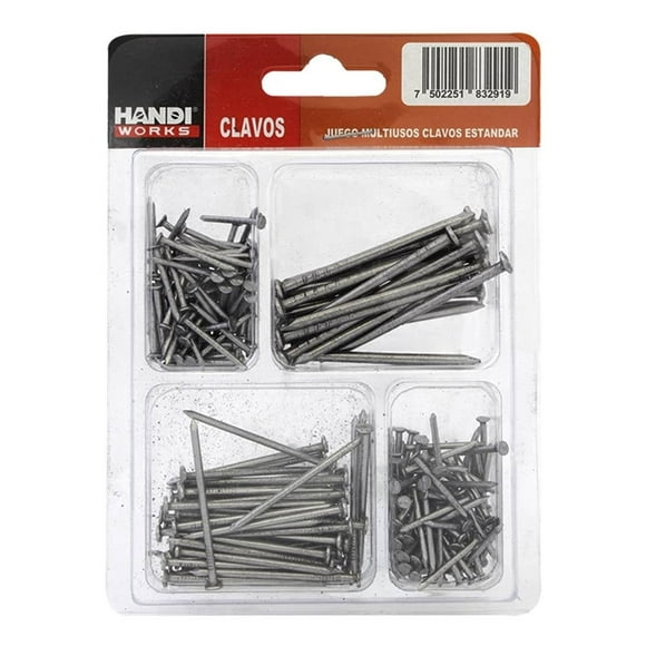 Juego de Clavos Handi Works Estándar Multiusos