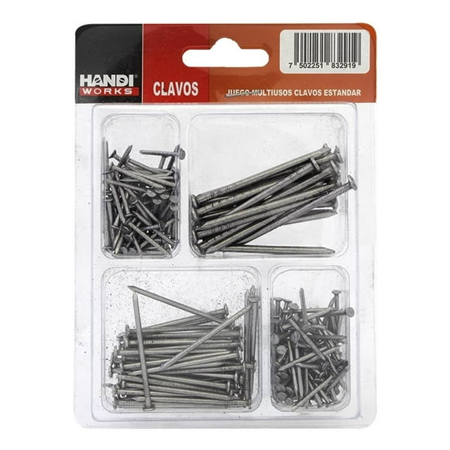 Juego de Clavos Handi Works Estándar Multiusos
