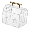 thumbnail image 4 of Bunblic Reptile Feeding Box Animals Breeding Box Reusable Transparent House Hatching Container Habitat Cage for Frog Cricket Scorpion, 4 of 7