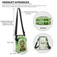 thumbnail image 6 of HELLHERO Clover with Zipper Closed Crossbody Bag 2 Layers for Travel Daily Use, 6 of 7