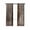 Brown, variant on Burnt Orange Blackout Curtains 39 Inches Long for Bedroom,Retro Oil Painting Modern Abstract Art Aesthetics Thermal Insulated Room Darkening Black Out Curtain Panels Grommet Drapes for Living Room