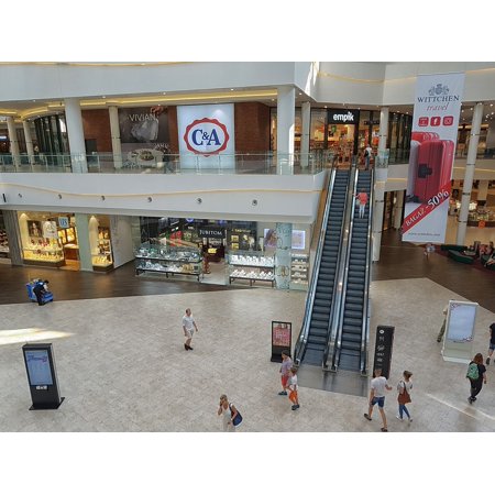 Laminated Poster Stairlifts Stairs Shopping Mall Photo Gallery