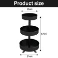 thumbnail image 4 of Kitchen Storage Rack Seasoning Rack Household Seasoning Products Storage Box Multifunctional 360-degree Rotating Floor Storage Rack, 4 of 5