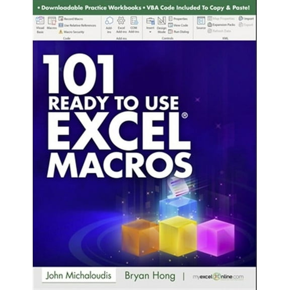 101 Microsoft Excel: 101 Ready To Use Microsoft Excel Macros : MyExcelOnline.com (Series #2) (Paperback)