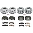 thumbnail image 2 of PowerStop Front and Rear Stock Replacement Brake Pad and Rotor Kit with Calipers Fits: CHEVROLET GMC Select Models KCOE2025, 2 of 5