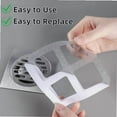 thumbnail image 2 of 24 Counts Floor Drain Filter Screen, Portable Drain Strainer Cover for Hair Stopper,Sewer Hair Blocking Sticker,Disposable Hair Drain Sticker for Bathroom, Laundry, Kitchen,Home Bathroom Accessories, 2 of 4