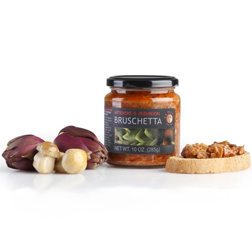 La Piana Artichoke & Mushroom Bruschetta 10 oz by La Piana
