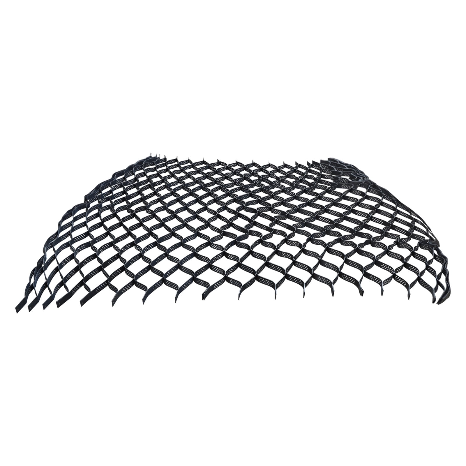 2" Thick Geo Grid Mesh for Gravel Walkways Driveway HDPE 160 sq ft Ground Geogrid Retaining Wall Reinforcement for Landscape, Patios, Parking Lots, Desert, Saline/Swelling Soil