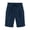 Navy, variant on Staron Summer Shorts for Women Casual Elastic Waist Drawstring Side Pocket Solid Color 5/4 Pants, Yellow S