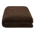 thumbnail image 3 of American Soft Linen Luxury 40x80 Oversized Bath Sheet, 100% Cotton XL Turkish Bath Sheet Towel, Brown, 3 of 6