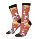 thumbnail image 1 of Balery Cute Poodle Dog Calcetas Largas con Estampado para Hombre y Mujer – Suaves y Transpirables, Talla Única (US 5-11), 1 of 6