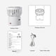 thumbnail image 4 of Ventilador De Refrigeración Con Carga Usb Portátil, Ventilador De Cuello Colgante Ajustable De 45 Grados, Ventilador De Mano De Viento De Tres Velocidades Con Cordón Guardurnaity OD015569-03, 4 of 6