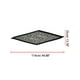thumbnail image 3 of INSPIRE CHIC Bufanda de Cuello con Estampado de Leopardo y Forma de Rombo Gris, 3 of 6