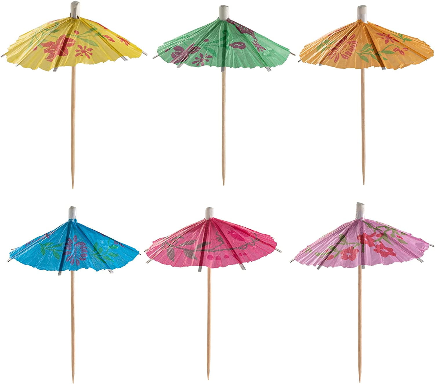 Comfy Package Umbrella Toothpicks Cocktail Picks Drink Umbrellas, 240