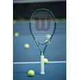 thumbnail image 3 of Raqueta de Tenis Wilson Negro Verde Tour Slam Strung, 3 of 6