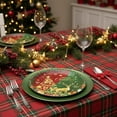 thumbnail image 6 of Yeciiwht Christmas Party Tableware 16pc Disposable Plates 9-inch Christmas Paper Plates Set, Party-Themed Paper Plates Set for Kitchen Dinner Table, Holiday Party Decor, 6 of 6