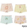 thumbnail image 2 of CSCHome 4 PCS Litter Girls Panties Cozy Cotton Underwear with Cute Printed for Baby,Kids Boxer Briefs Panties 2-13y, 2 of 7