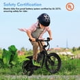thumbnail image 4 of Duodian ET-01 Pro Electric Bike for Kids, 350W Electric Balance Bike,36V 5.2-7.8Ah, 16" Pneumatic Tire with Dual Brake, 3 Speed Modes Kid Electric Motorcycle for City, 4 of 8