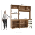 thumbnail image 3 of Cocina Integral Kappesberg Luna 192.5cm Canela/Blanco, 3 of 8