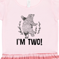 thumbnail image 3 of Inktastic 2nd Birthday Bear 2 Year Old Boy Gift Toddler Girl Dress, 3 of 4