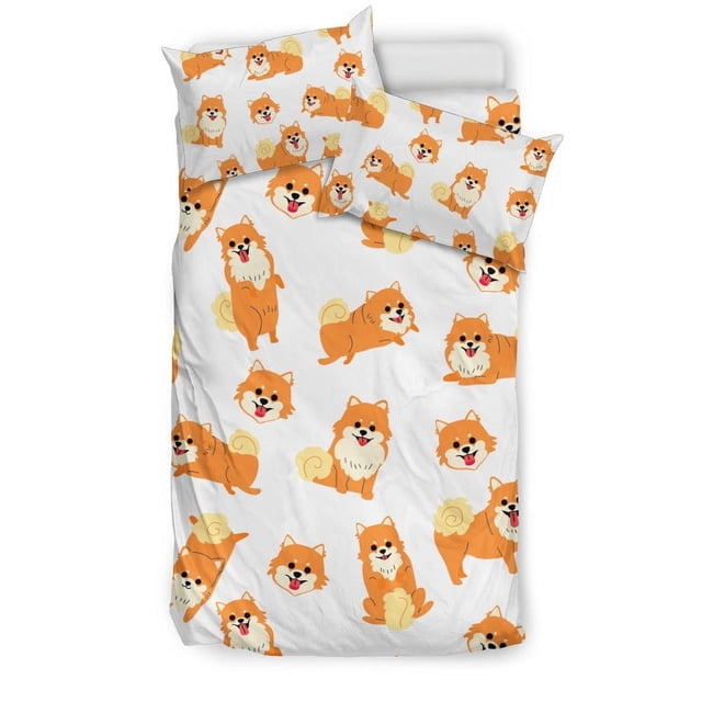 Juego de cama para pomerania simple