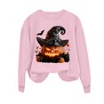 thumbnail image 7 of Jsaierl Halloween Sweatshirts for Women Plus Size Pumpkin Graphic Pullovers Fall Loose Fit Round Neck Long Sleeve Sweater Tops Halloween Clothes, Sizes S-2XL, 7 of 7