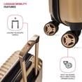 thumbnail image 2 of Equipaje SwissGear 7272 Energie Gold de 24 pulgadas con cierre TSA, 2 of 9