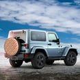 thumbnail image 2 of Haiem Spare Tire Cover , Wheel Cover with Mushroom printed, Camper Spare Tire Cover Fit for Jeep Wrangler Rv SUV Truck Travel Trailer-17 inch, 2 of 8