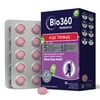 Bio360 Probiotics Kids' Formula, Daily Chewable Vegan Probiotic for Kids Whole Body Health, 30 Ct