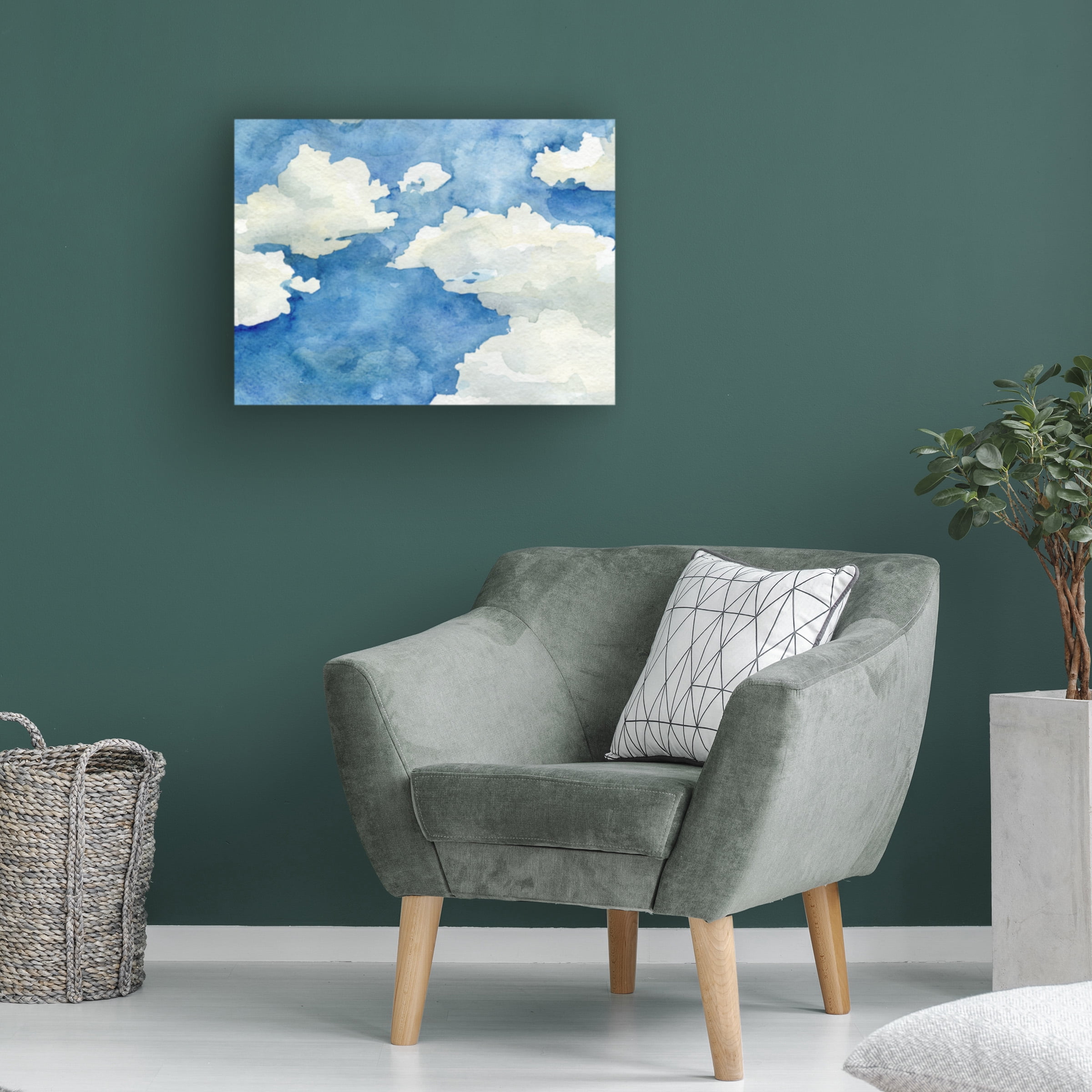 Emma Caroline 'California Sky II' Canvas Art