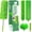 Green, variant on dusters for Cleaning extendable Long Handle,Webster Cobweb Duster with Extension Pole,Spider Web Remover Brush with Pole,Outdoor Web Cleaner Outside for use  Ceilings, cabinets, Walls, Light