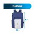 thumbnail image 2 of Mochila Antirrobo Bluelander Bluelander OLIV-2028, 2 of 7