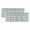 Grayish Green, variant on Turquoise Checkered Valances for Windows, Farmhouse Buffalo Plaid Light Filtering Kitchen Curtains, Rod Pocket Window Valance Curtains for Living Room Bedroom, 42" W x 18" L, 2 Panels
