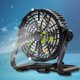 thumbnail image 5 of Ventilador de Camping, silencioso, fuerte viento, Motor sin escobillas, carga USB, ventilador portátil colgante para tienda de campaña al aire libre, 5 of 12