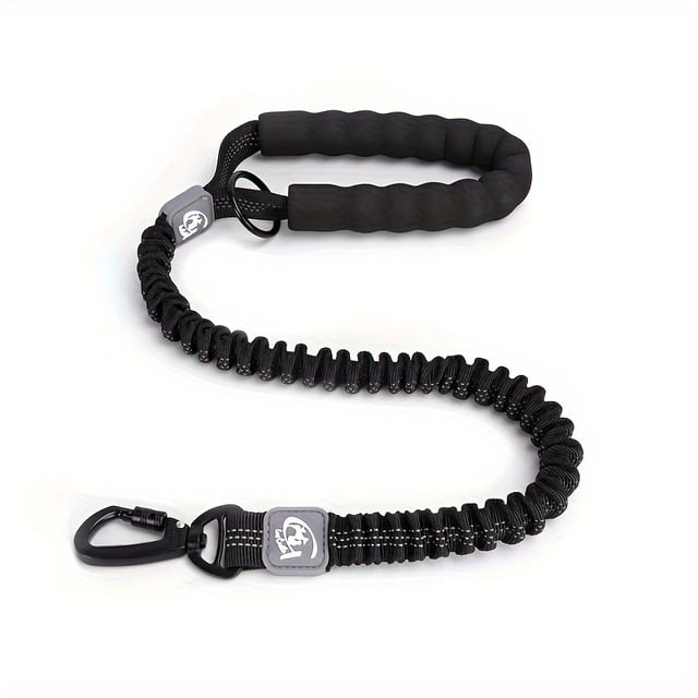 CNKOO Strong Dog Leash Heavy Duty Dog Leash With Comfortable Padded Handle Elastic Training Leashes For Large Medium Dogs